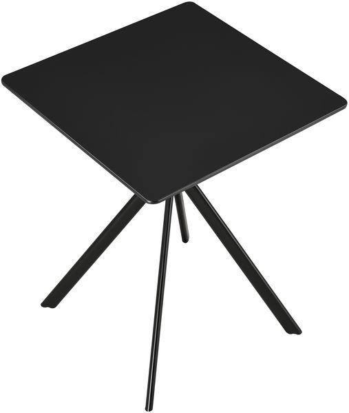 Esstisch Ankara 60x60x75 cm Schwarz en. casa