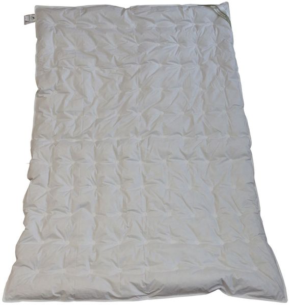 Hofmann Sommerdecke Daunendecke Punktstepp Bettdecke 135x200 cm 100% Daunen