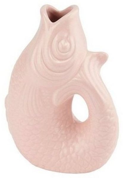 Giftcompany Dekovase Monsieur Carafon Vase / Karaffe Fisch XS sea pink 0,2l (Vasen)
