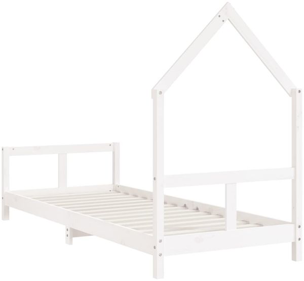 vidaXL Kinderbett Weiß 80x200 cm Massivholz Kiefer 834565 Bild 6