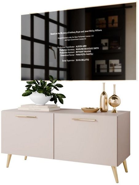 Lookway TV-Schrank KASCHMIR AURA 100 auf Beinen Breite 100cm
