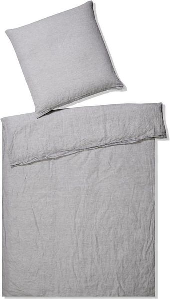 Elegante Bettwäsche Pure Leinen, Leinen, 2 teilig, angenehmes Material
