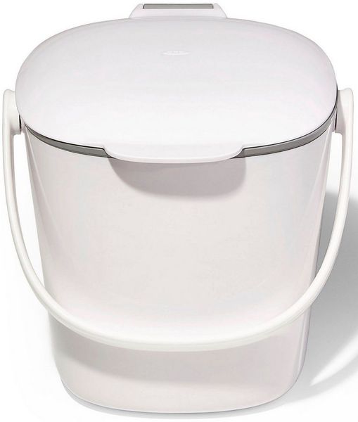OXO Küchenabfalleimer, grau, 2.8 Liter