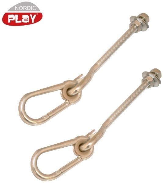 NORDIC PLAY Gyngebeslag 10x120 mm 2 stk (805-432)