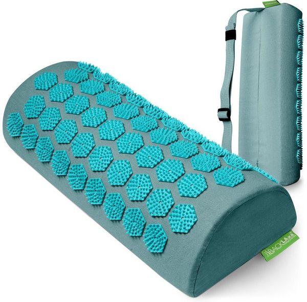 BACKLAxx® Nackenrolle Akupressur, Akupressur Kissen Nacken, Akupressur Kissen 40 x 18 x 11 cm, Insgesamt 2.592 Spitzen
