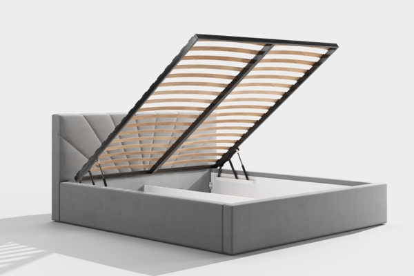 AX LIVING Polsterbett 160 x 200 Bett Larik Design Funktionalität KR09 Bild 5