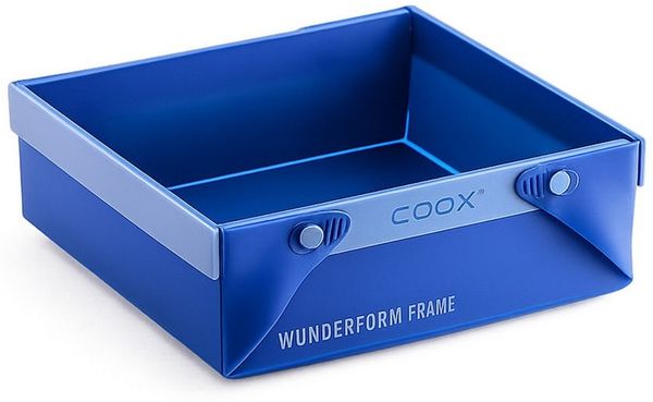 coox Auflaufform WUNDERFORM Frame SQ, Silikon, (1-St), Auflaufform