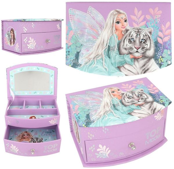 Depesche Schmuckkasten DEPESCHE TOPModel Schmuckkästchen FANTASY TIGER