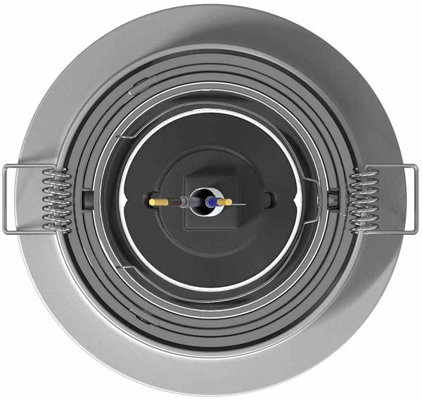 vidaXL Spotlight 24 pcs Silber 9 x 9 x 2 cm Aluminium 4108148 Bild 7