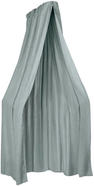 Sterntaler Betthimmel, luftiger Gaze-Stoff, leichter Baby-Betthimmel für Kinderbett, dekorativ und atmungsaktiv, 160×300×0,5 cm, hellgrau