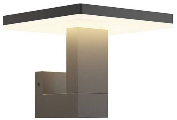 Lucande Außen-Wandleuchte Olesia, 1x8,6 W LED, warmweiß