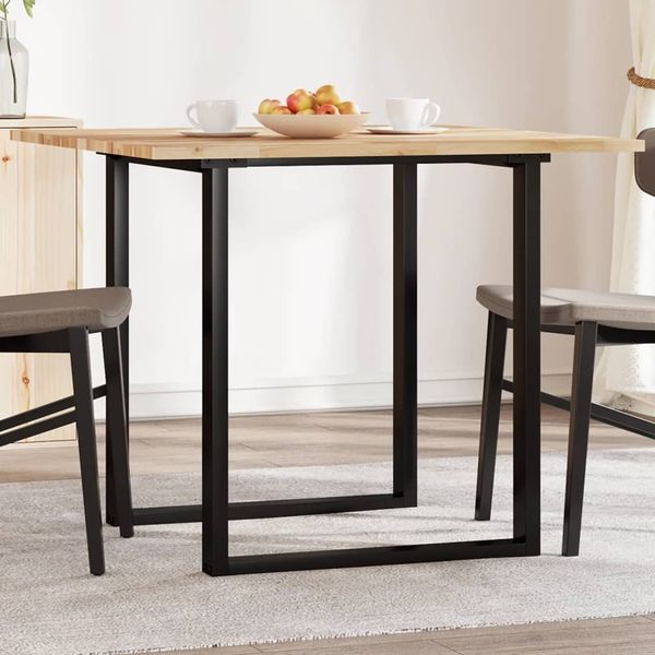 vidaXL Tischplatte Quadratisch 90x90x2 cm Massivholz Akazie 4008723