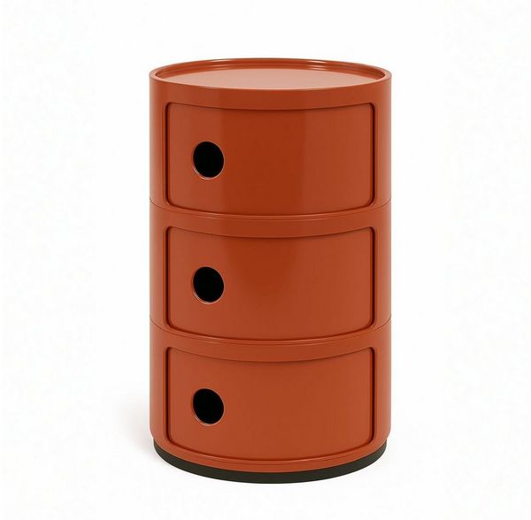 Kartell Componibili, Container 3-fächer, Orange