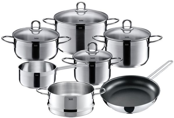Silit Diamant Kochtopf-Set, 7-tlg. (21.0929.5891)