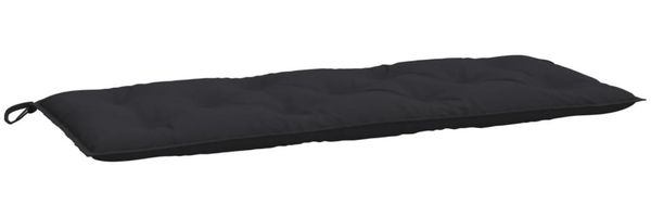 vidaXL Gartenbank-Auflagen 2 Stk. Schwarz 120x50x7 cm Oxford-Gewebe 361685 Bild 4