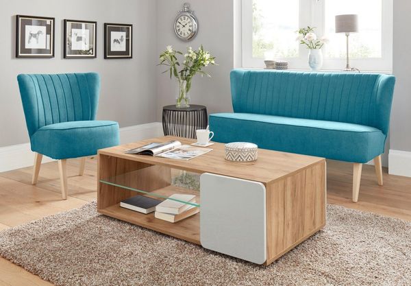 INOSIGN 2-Sitzer Campi, bequemes Küchensofa, frei im Raum stellbar