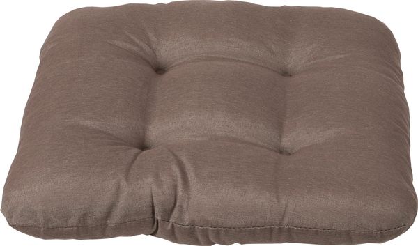 GO-DE Sitzkissen 40 x 40 cm taupe