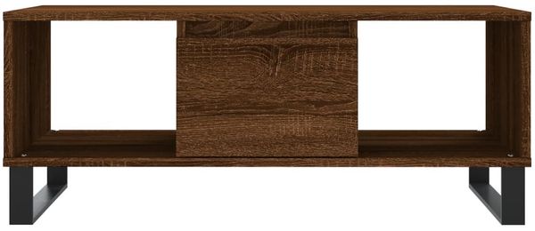vidaXL Couchtisch Braun Eichen-Optik 90x50x36,5 cm Holzwerkstoff 830603 Bild 5