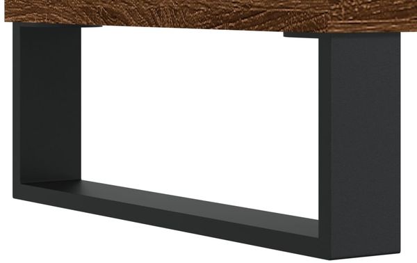 vidaXL Couchtisch Braun Eichen-Optik 90x50x36,5 cm Holzwerkstoff 830603 Bild 9