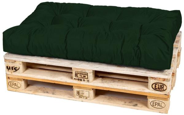 TexDeko Palettenkissen TexDeko Garden Palettenkissen wasserabweisend Sitzkissen gesteppt, Größe & Farbe: nach Wahl, (Maße: 120x80 cm l 120x60 cm l 60x80 cm)