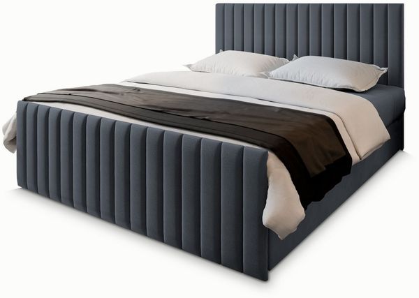 Masseno Boxbett ARION 140x200 cm mit Bonell Matratze und Topper