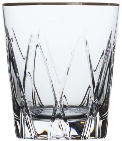 Whiskyglas Kristall London Platin clear (10 cm)