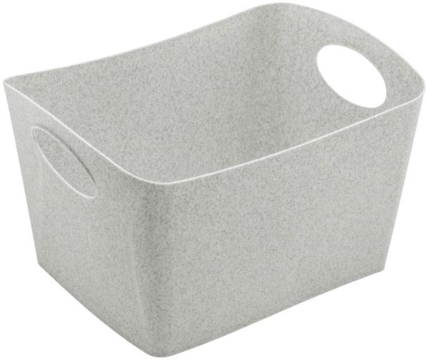 Koziol Boxxx S Aufbewahrungsbox, Aufbewahrungskiste, Aufbewahrungskörbchen, Körbchen, Aufbewahrung, Kunststoff, Organic Grey, 1 L, 5745670