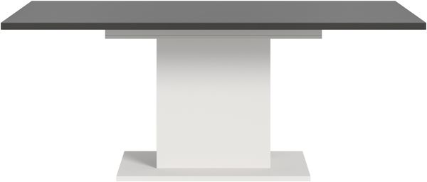 Kulissen-Esstisch >Motion< ausziehbar 190cm, Grau / Weiß - 150/190x76x90cm (BxHxT) Bild 5