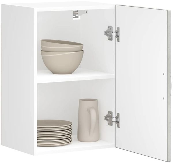 Küchen-Hängeschrank, Wandschrank Lucca Betongrau Holzwerkstoff