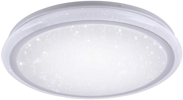 LUISA Leuchten Direkt Deckenleuchte, weiss 1xLED 22,5W 3000-6400K,1x 5W RGB Innenleuchte, IP4011707