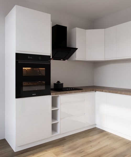 ROYAL24_MARKT Küchenzeile in U-Form K102-G780 - Aspen - Rundum gut organisiert, (Komplett Set), Hochwertig - Modern - Exklusiv. Bild 3