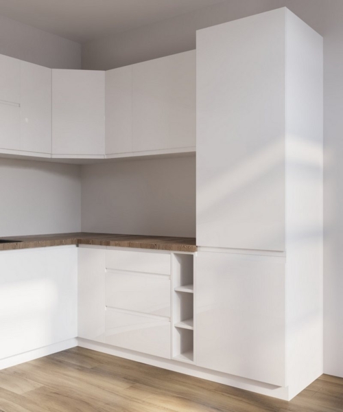 ROYAL24_MARKT Küchenzeile in U-Form K102-G780 - Aspen - Rundum gut organisiert, (Komplett Set), Hochwertig - Modern - Exklusiv. Bild 2