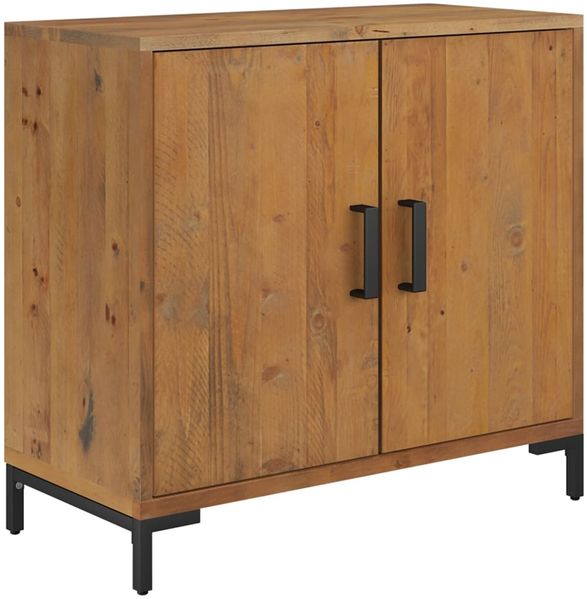 Sideboard, Kommode Braun 75x35x70 cm Massivholz Kiefer