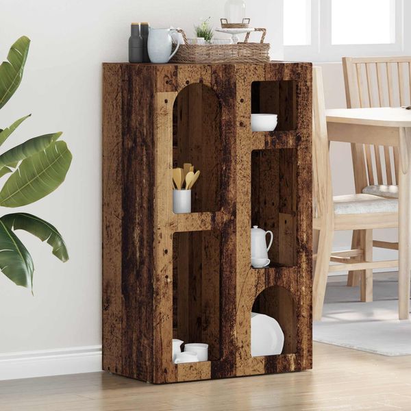 vidaXL Sideboard Altholz 59 x 35 x 100,5 cm Holzwerkstoff 891342