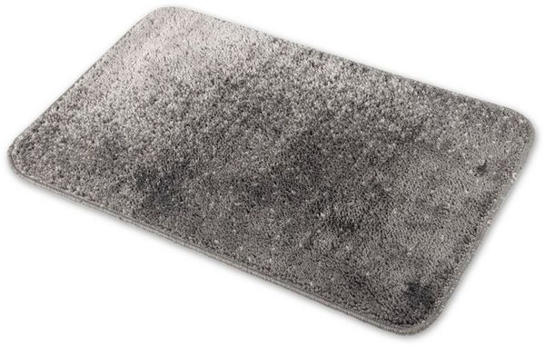 ANRO Badematte CLARA Badteppich Bodenmatte, Höhe 8 mm, pflegeleicht, wasserundurchlässig, strapazierfähig, rutschfest, schmutzabweisend, Polypropylen (PP), Eckig, Badematte, Textil