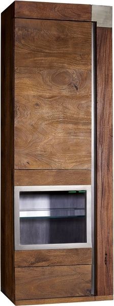 Hängevitrine Mango 48x35x142 braun lackiert Amsterdam #12
