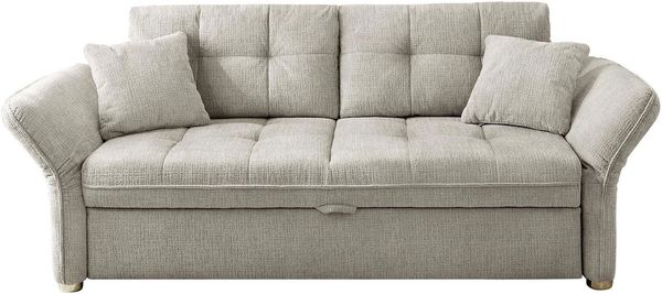 Jockenhöfer Gruppe Schlafsofa Leon, B: 147 - 187 cm, Liegefl. 120 - 160x200 cm, Breite wählbar, mit Bettfunktion & Zierkissen, in 3 Breiten