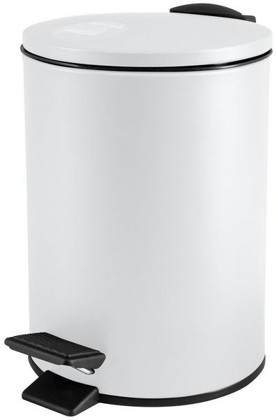 Treteimer Adelar - Weiß matt 3 Liter