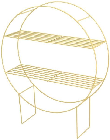 Dekoria Wandregal Chicago gold 60,5cm
