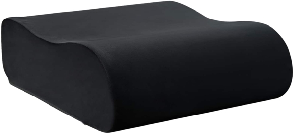 vidaXL Sitzkissen Uni Schwarz 40 x 40 x 13 cm 42020203