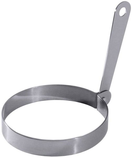 Contacto Eierkorb, Edelstahl, Eierring, Edelstahl 18/10, schwenkbarer Griff und Aufhängeloch, ø8,5cm