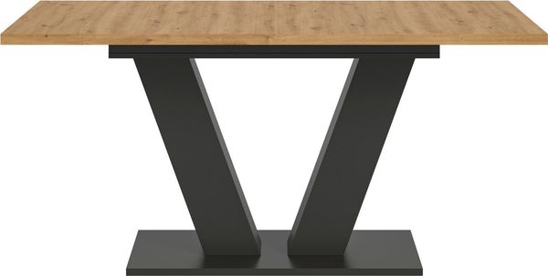 INOSIGN Esstisch Motus, ausziehbar 150 -190 cm, inklusive 40 cm Einlegeplatte, V-Gestell mit Bodenplatte, Tisch, Küchentisch, Esszimmer, Küche