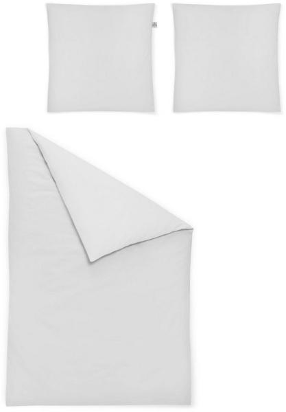 Irisette Edel-Feinbiber Bettwäsche Set Lago 8450 u.nebe 240 x 220 cm + 2 x Kissenbezug 80 x 80 cm