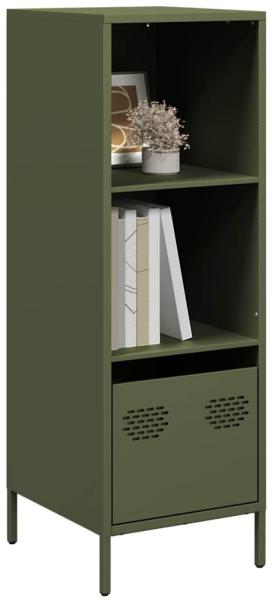 vidaXL Highboard Olivgrün 35x39x103,5 cm Stahl 851380