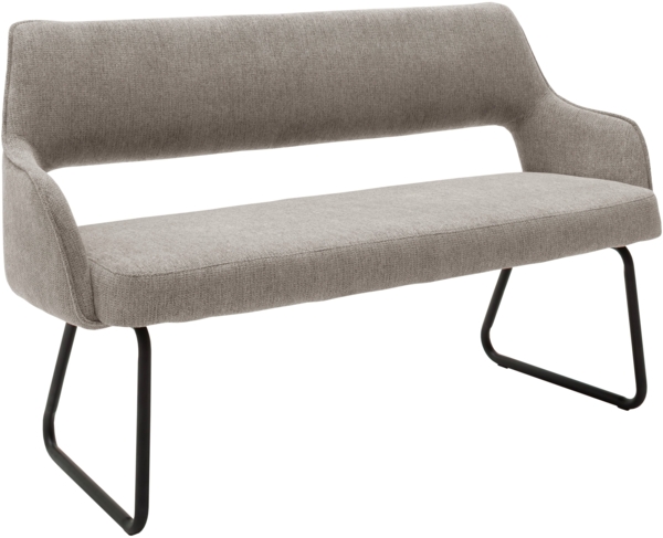 BANGOR Bank mit Armlehnen - Schlamm