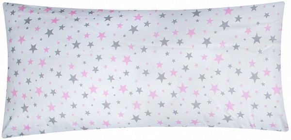 Heubergshop Kissenbezug, (1 Stück), 40x80 cm Sterne Kissenhülle Kinder Kids Baumwolle (1 x EW-640/2-40x80)