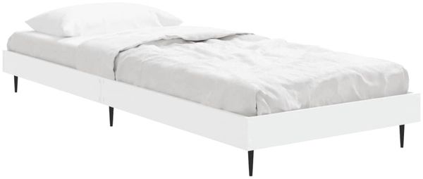 vidaXL Bettgestell Weiß 75x190 cm Holzwerkstoff 832309 Bild 3