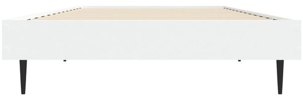 vidaXL Bettgestell Weiß 75x190 cm Holzwerkstoff 832309 Bild 6
