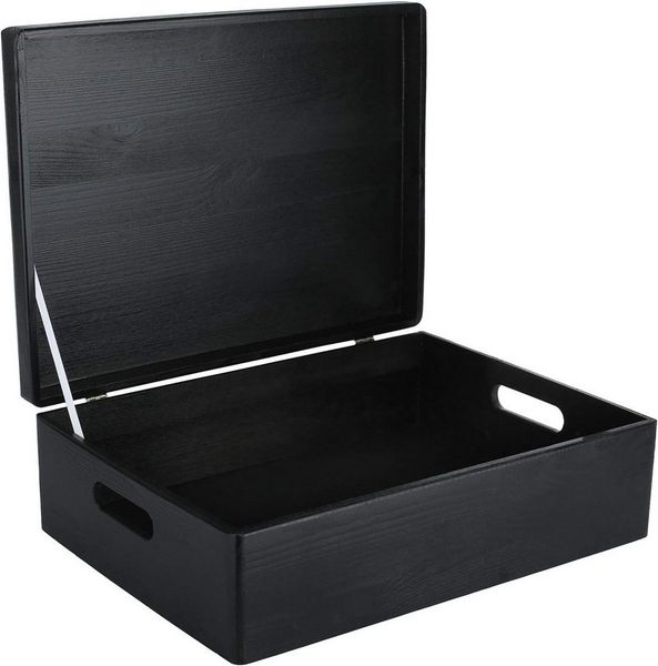 Creative Deco Aufbewahrungsbox Große mit Deckel 40x30x14 cm (1cm)