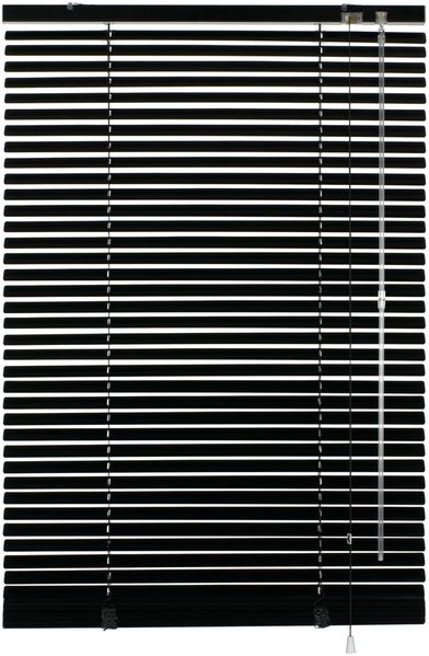 GARDINIA Aluminium-Jalousie 25 mm Schwarz